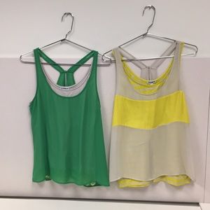 Express Trendy Tank Top Bundle Size Medium